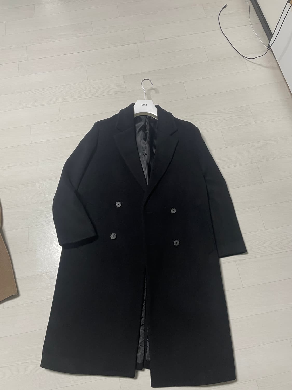 (M) 무신사스탠다드 캐시미어 더블코트 상품이미지2