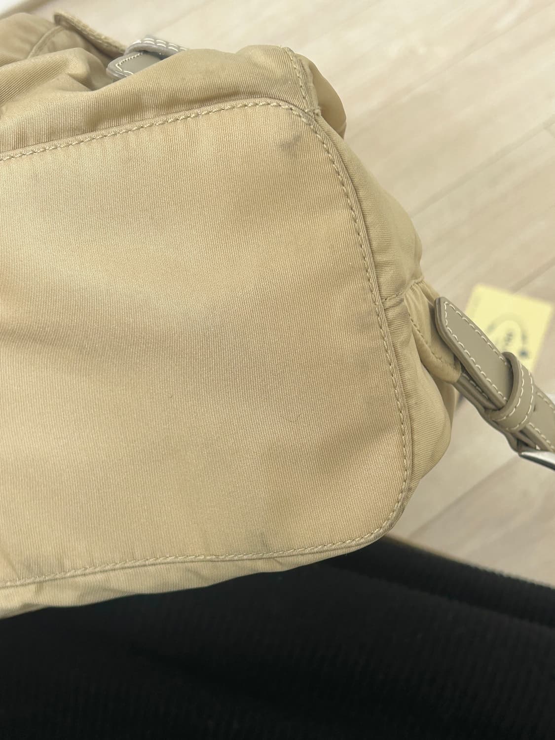 (정품)프라다 백팩 포코노 베이지 스몰 상품이미지10