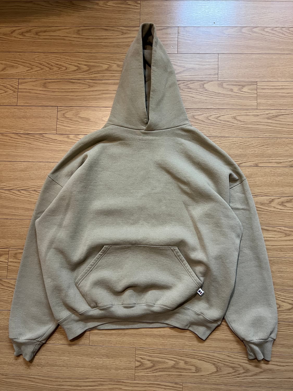 러셀 빈티지 후디 탄 XXL (우주매물) 상품이미지2