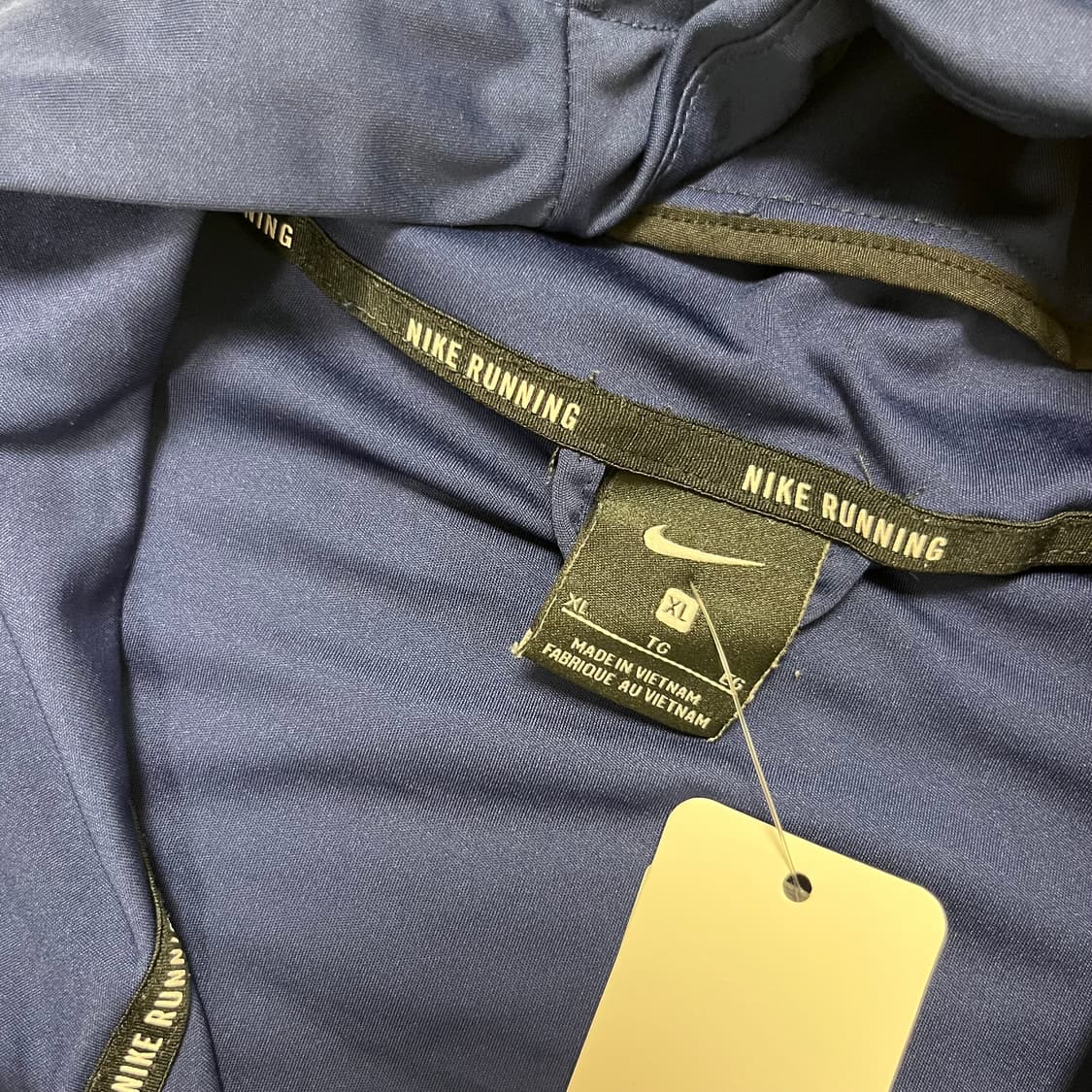 Nike navy running windbreaker 상품이미지6