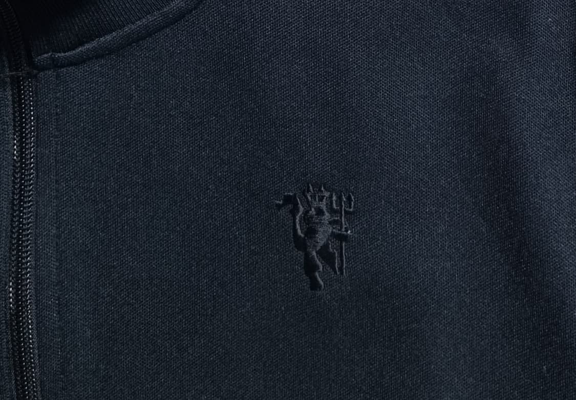 오버핏 M ) 나이키 맨체스터유나이티드 맨유 블랙 져지 트랙탑 상품이미지2