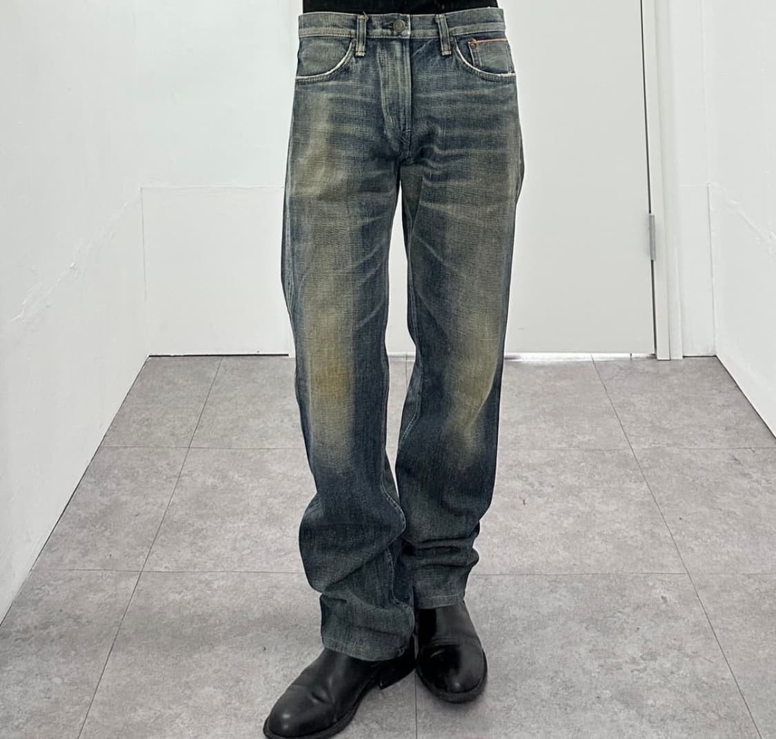 Edwin Sun-Faded Straight Denim 상품이미지1