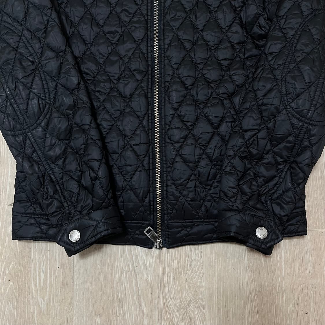 버버리 브릿 노바체크 퀼팅 자켓 XXL 상품이미지9