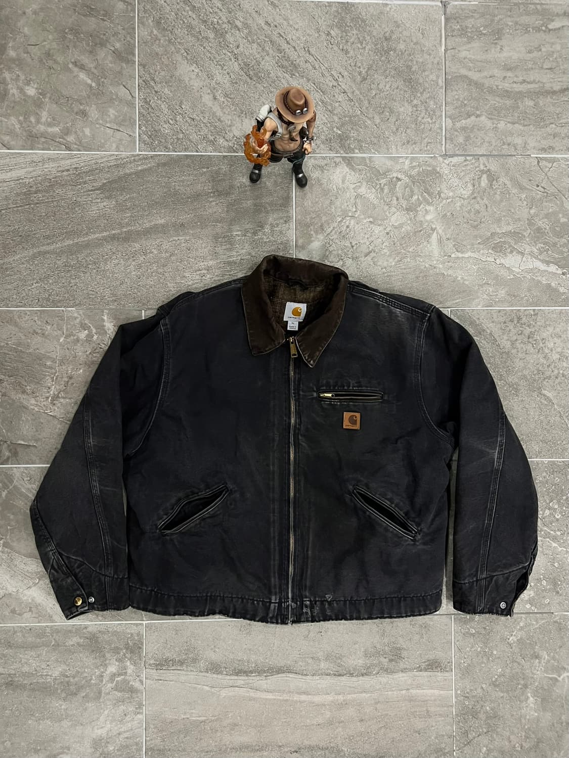 (XL)칼하트 디트로이트 자켓 J97 BLK 블랙 상품이미지1