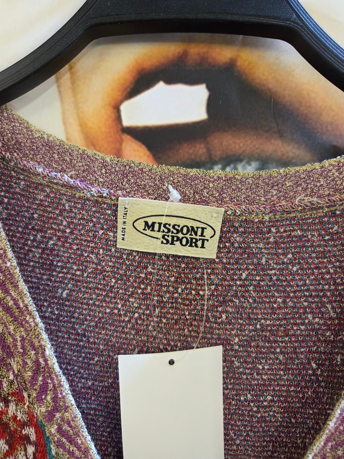 MISSONI 미쏘니 로즈 니트조끼💯 상품이미지2