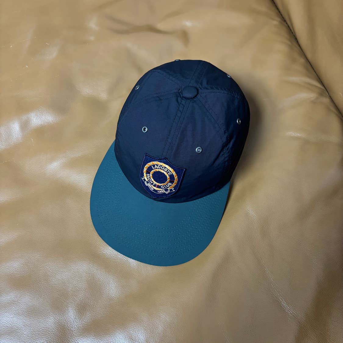 Beams Lacoste 빔스 빔즈 라코스테 6패널 볼캡 모자 요트 클럽 상품이미지5