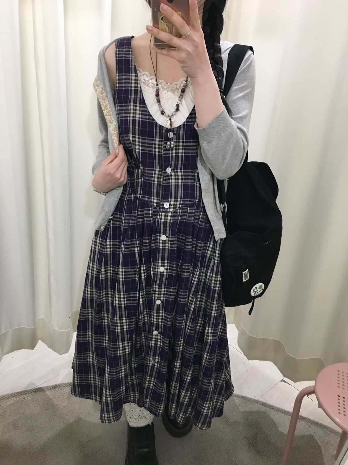 포도 원피스 상품이미지5