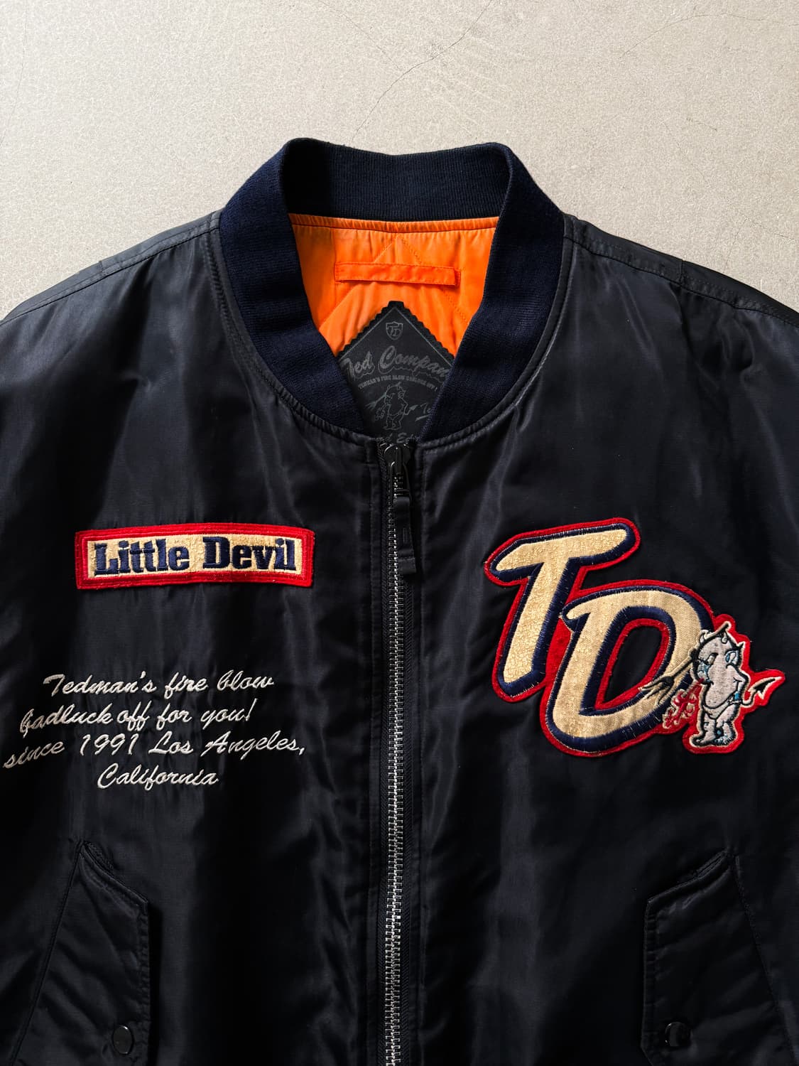 Ted Company USA MA-1 Flight Jacket  상품이미지4