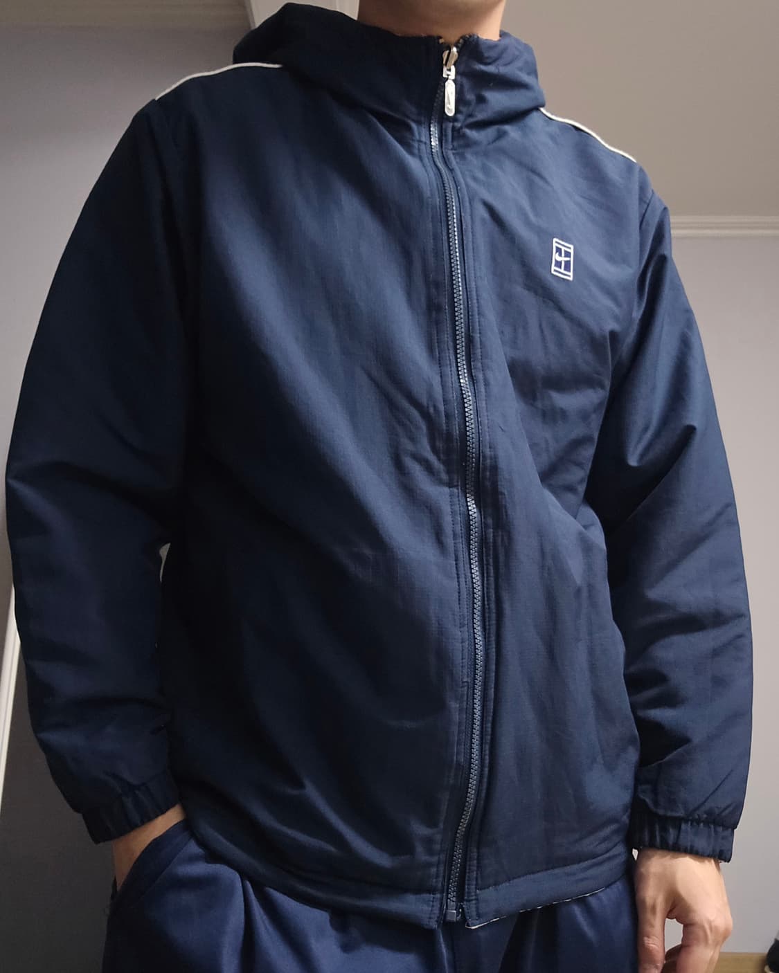 나이키 00's 리버시블 스우시 후디드 점퍼 L 상품이미지3