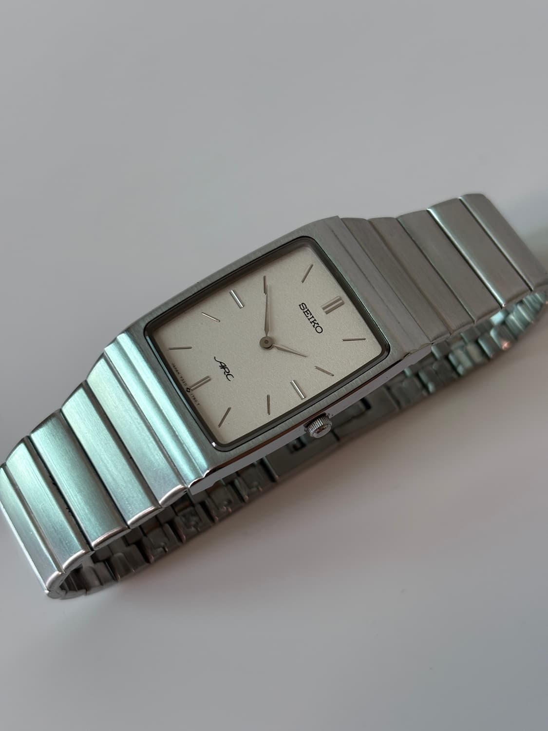 1980s ARC Silver Square Quartz 상품이미지4