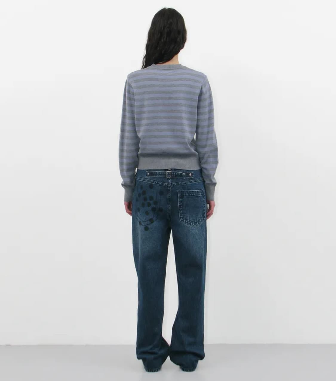 파르티멘토 우먼 도트 데님 상품이미지1