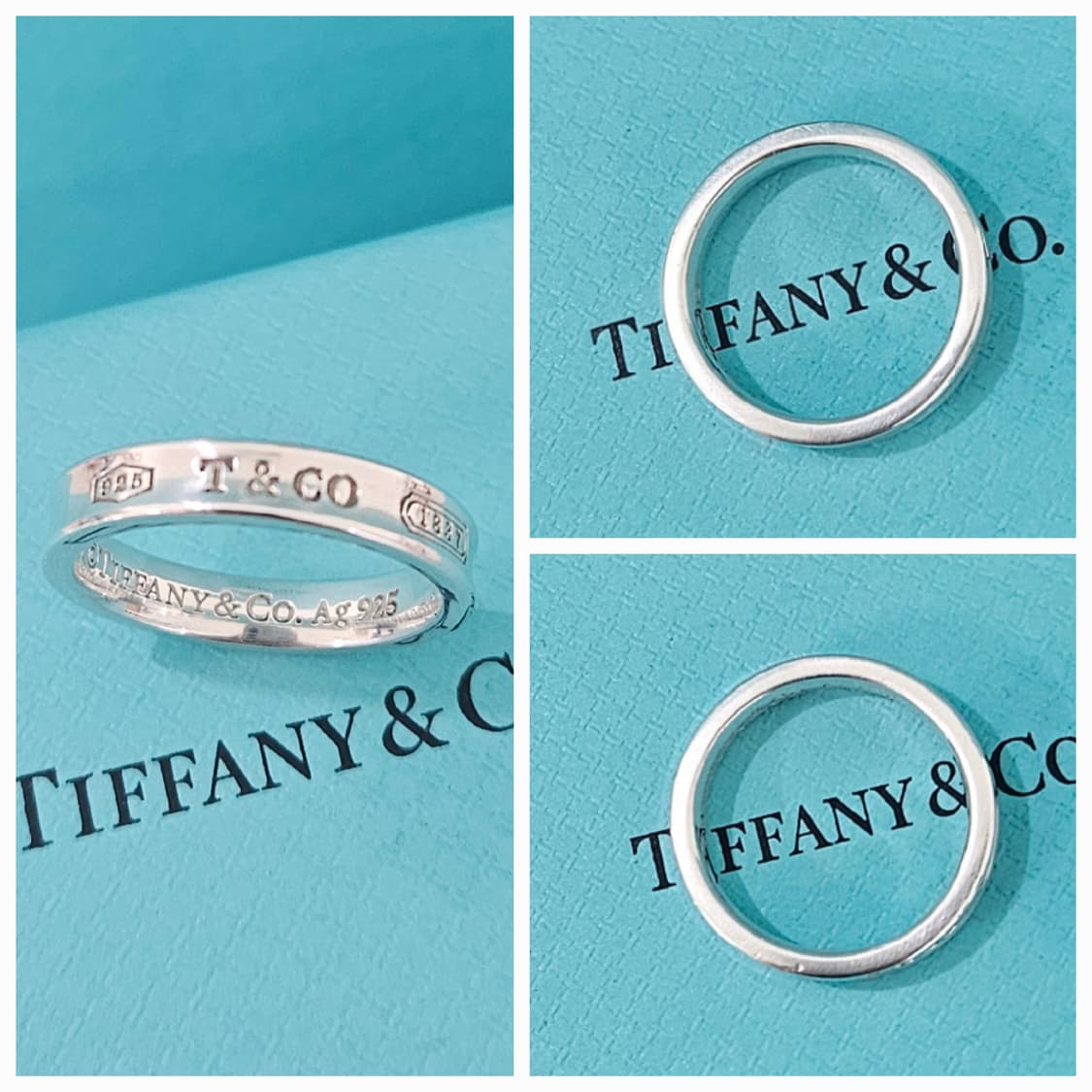 티파니앤코 1837네로우 실버 반지 [us7호/국내14호][정품] 상품이미지2