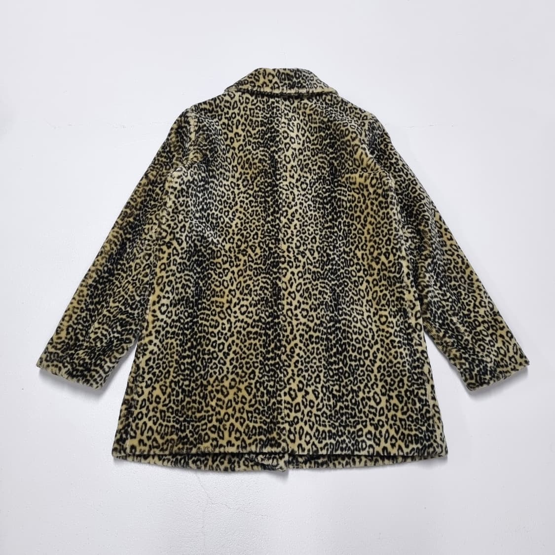 90S Agnes b. 레오파드 퍼코트 - 1 상품이미지3
