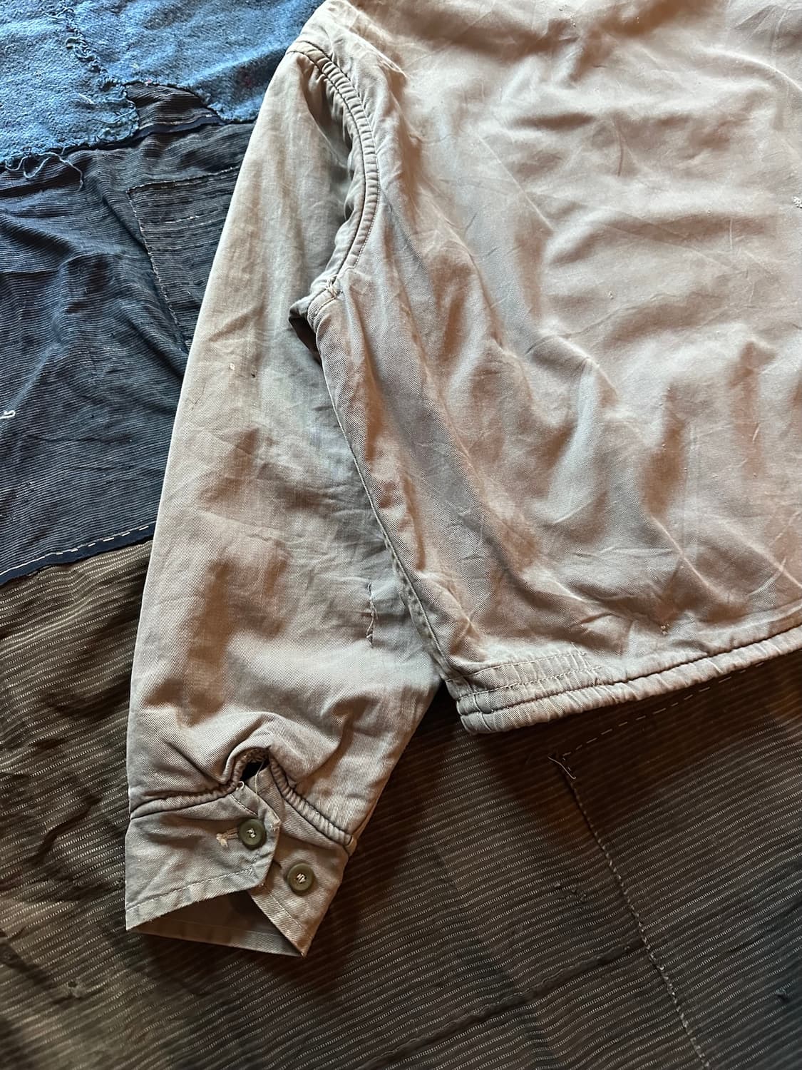 60s USA 빈티지 몽고메리워드 파워하우스 워크 자켓 상품이미지7