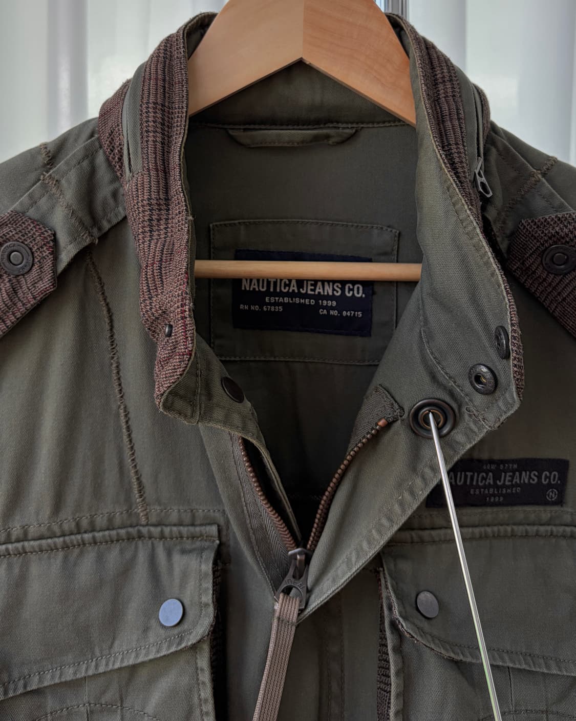 [L]NAUTICA JEANS 노티카 밀리터리 야상 자켓 상품이미지7
