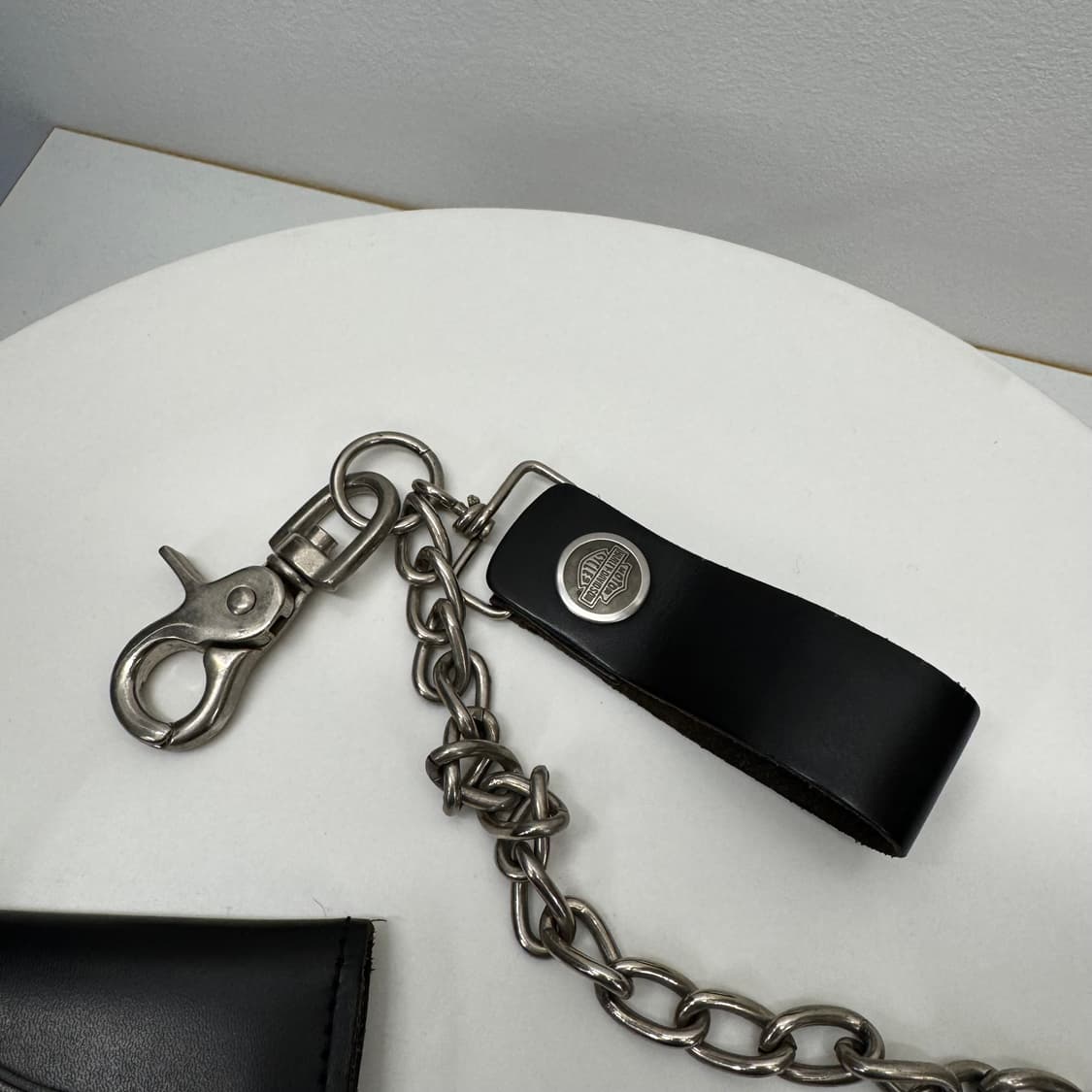 할리데이비슨 체인 레더 반지갑 made in USA   상품이미지3