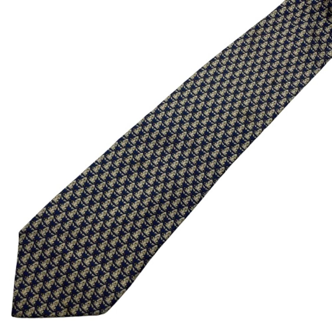 186) (Ferragamo) 살바토레페레가모 패턴 넥타이 상품이미지1