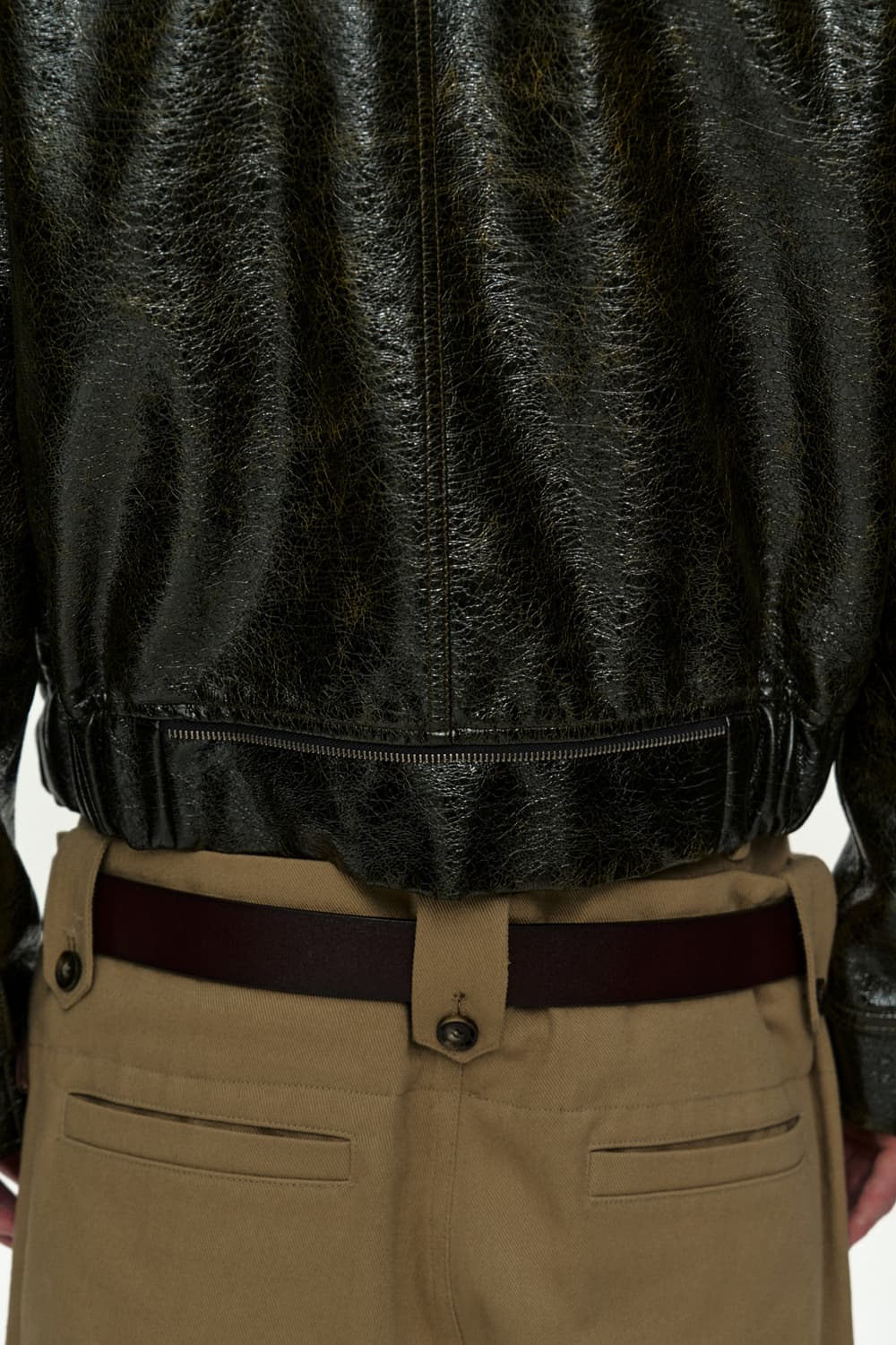 앤더슨벨 봄버 레더 자켓 L (새상품) 상품이미지7