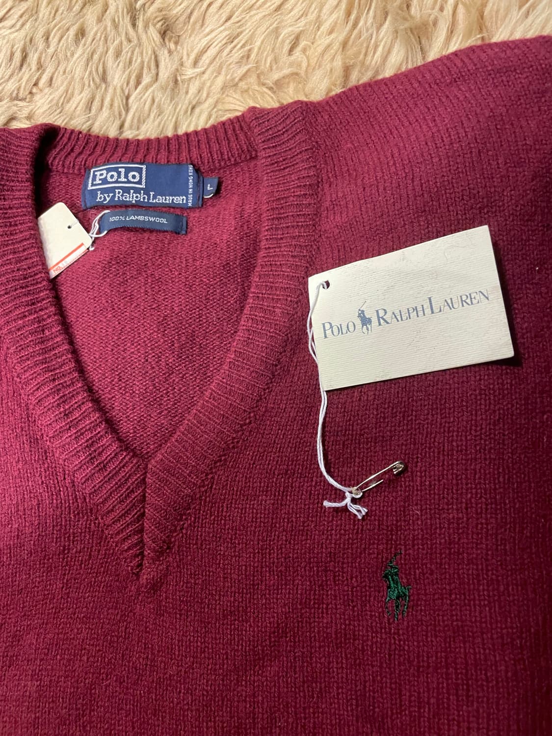 폴로 브이넥니트 상품이미지2