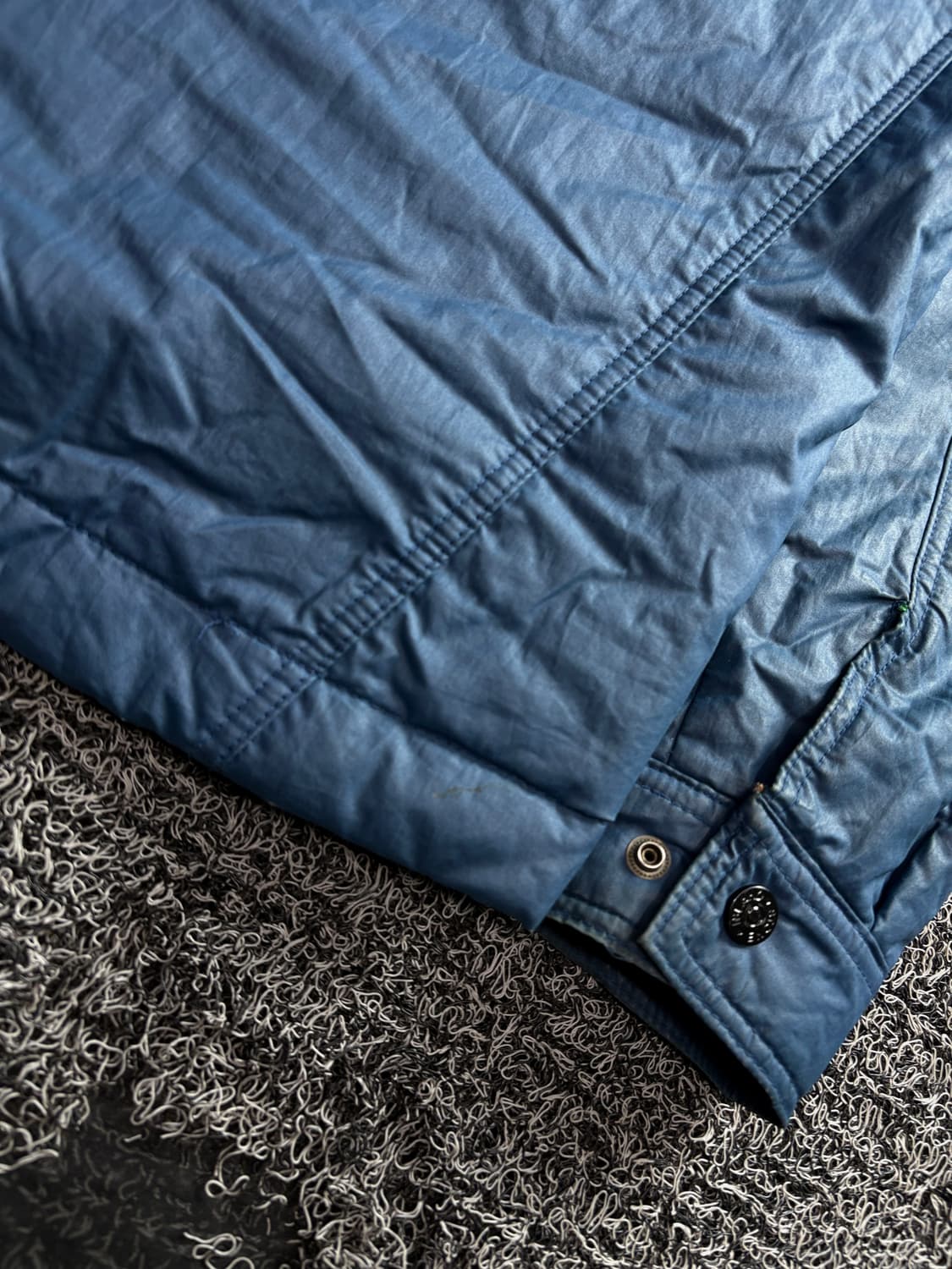 00s 스톤 아일랜드 나일론 메탈 윈드브레이커 블루종 자켓 3527 상품이미지7