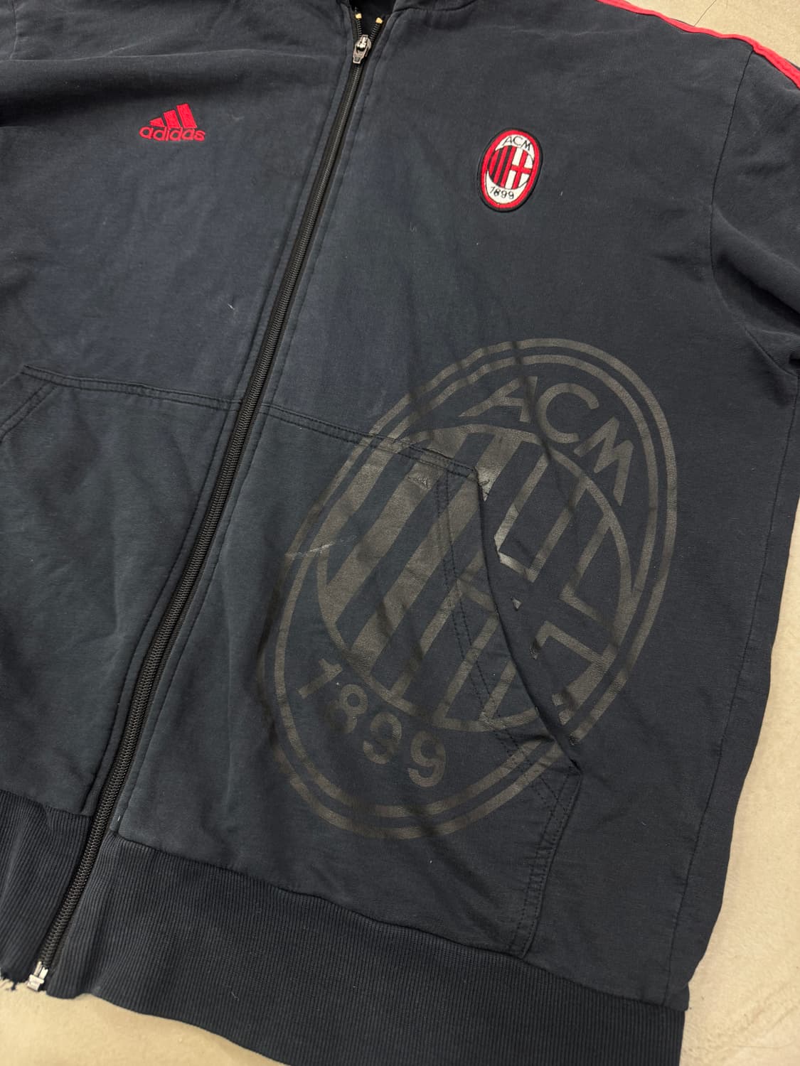 아디다스 AC밀란 후드집업 110 상품이미지2
