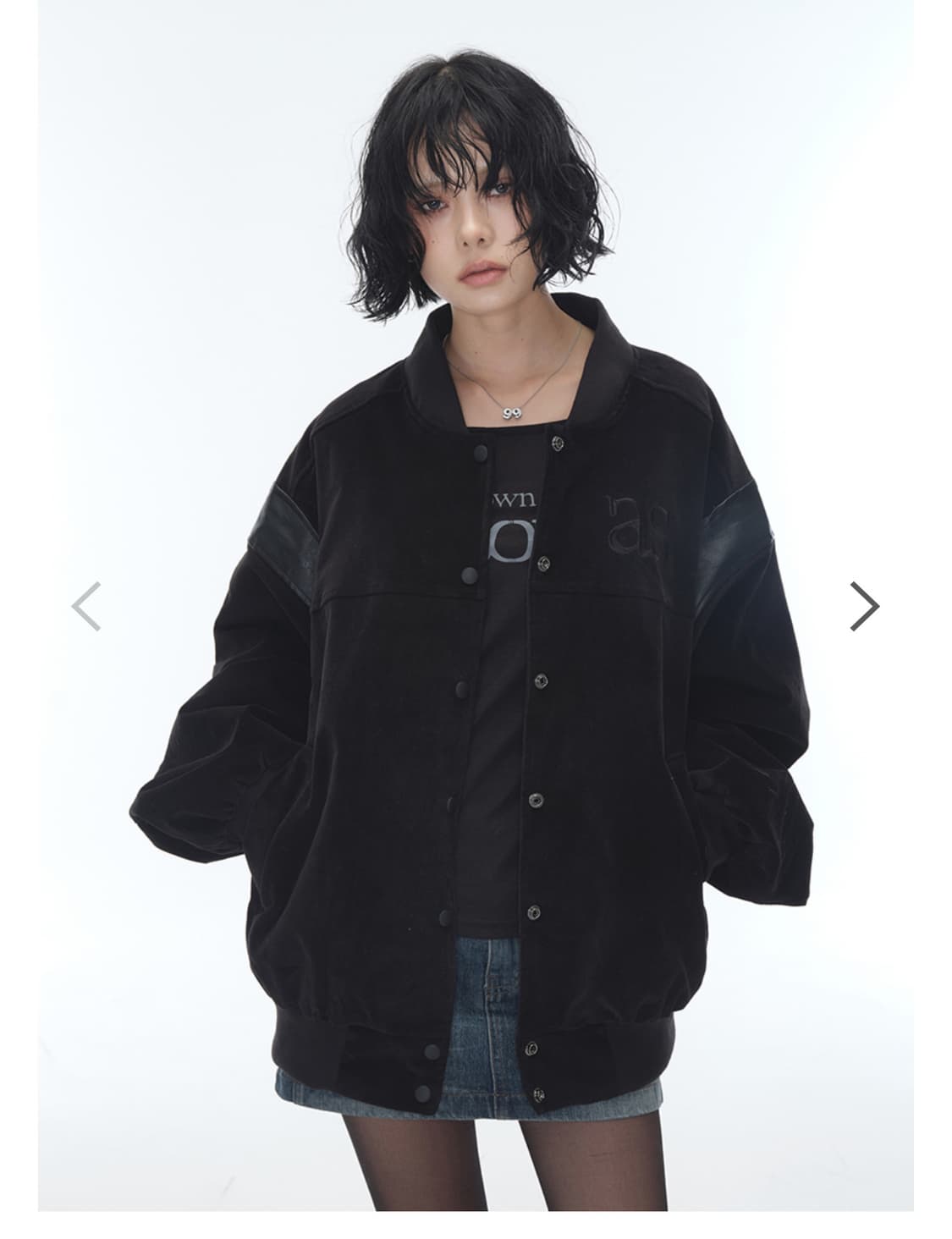 애즈온 바시티 자켓 상품이미지1