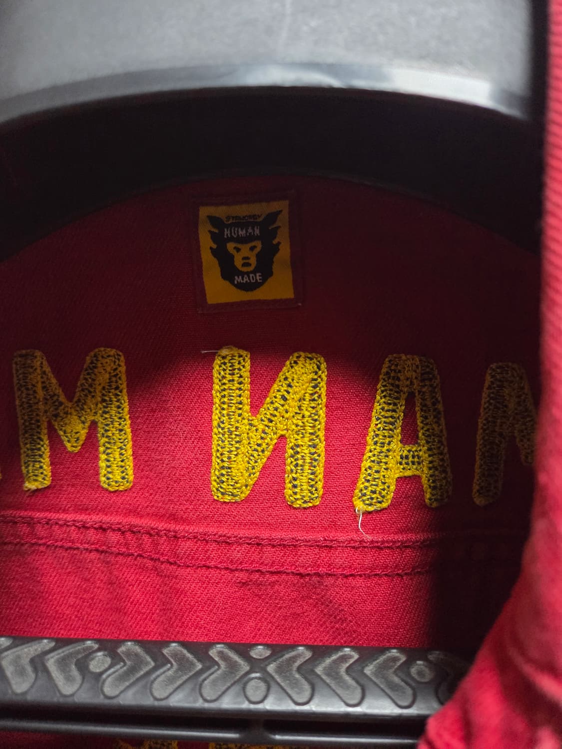 Human Made 휴먼메이드 드리즐러 데님 자켓 레드 S 상품이미지3