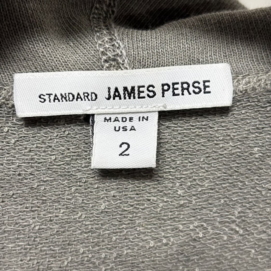 2) 제임스펄스 james perse 프렌치 테리 후드 집업 상품이미지2