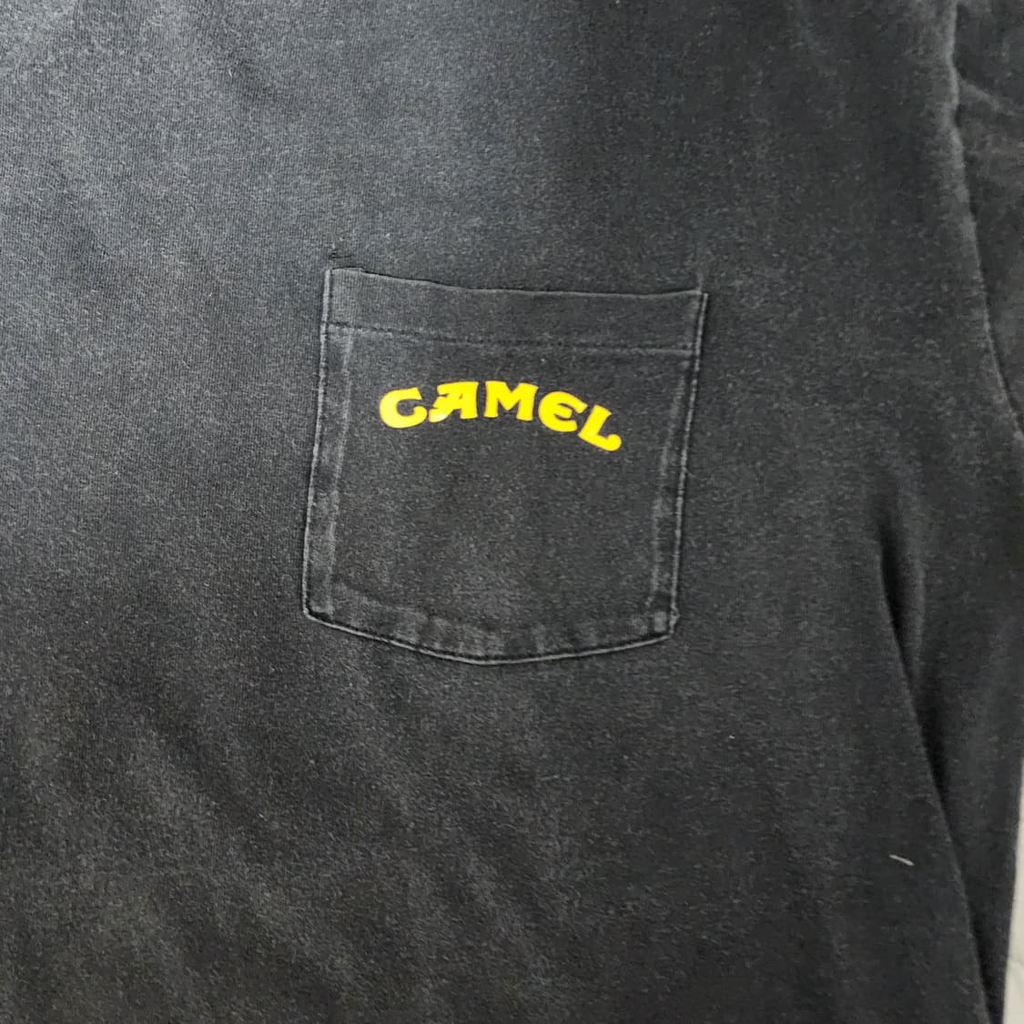 [XL] 90s 빈티지 카멜 프로모 본 투비 스무스 포켓 티셔츠 페이디드 상품이미지5