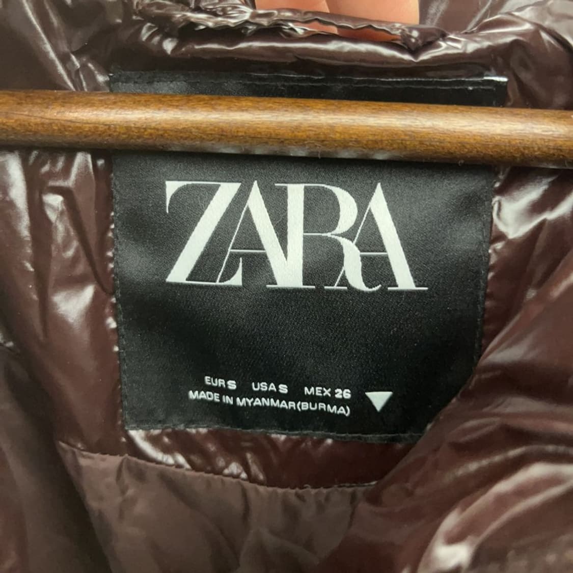 자라 락시크 스트릿힙 외힙감성 크롭 패딩 S C08812 상품이미지5