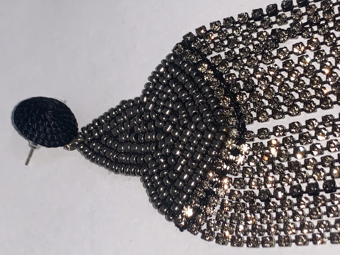 MSGM 로고 프린트 반팔 면 티셔츠 (S) & 태슬 이어링 set 상품이미지10