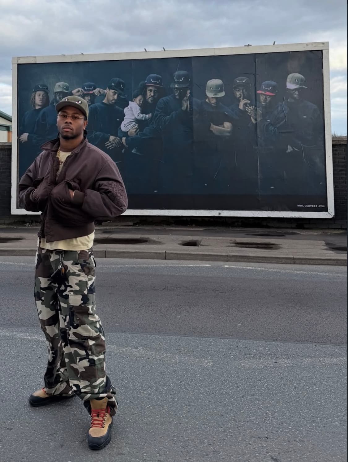 (새상품) 코르테이즈 카모 카고팬츠 L (34) 상품이미지1