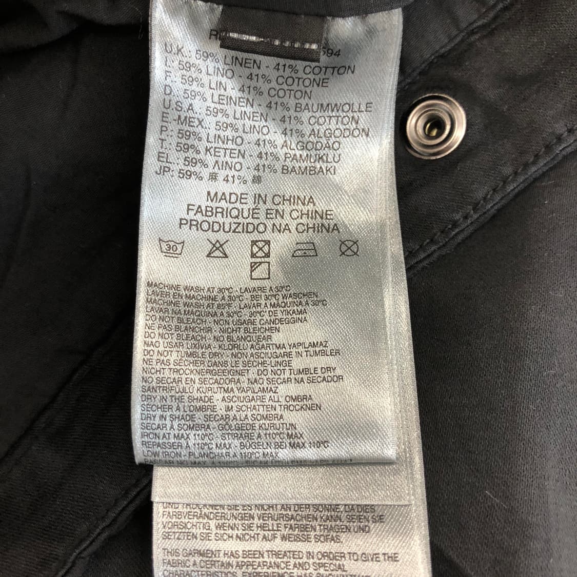 디젤 라이더 혼방자켓 S 상품이미지6