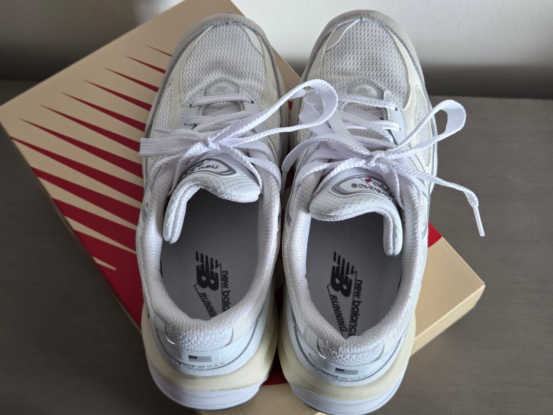 (255) 뉴발란스 990v6 화이트 255 상품이미지4