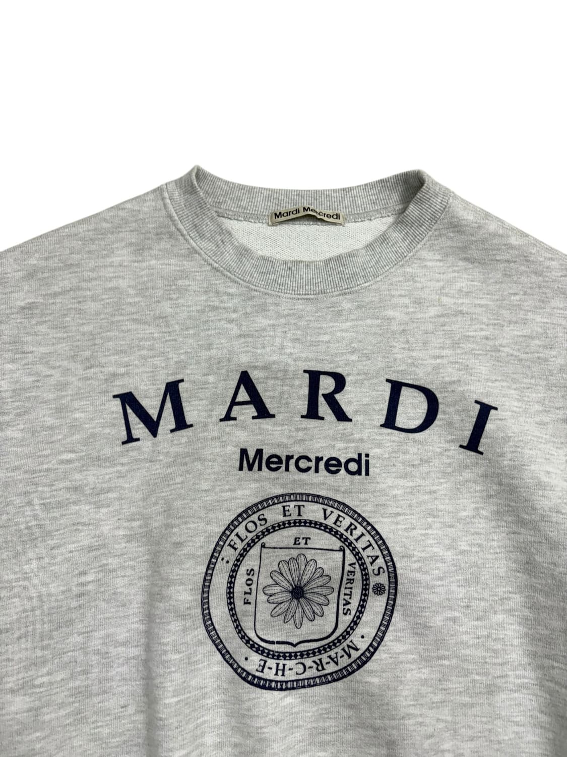 마르디메크르디 맨투맨 멜란지 상품이미지4