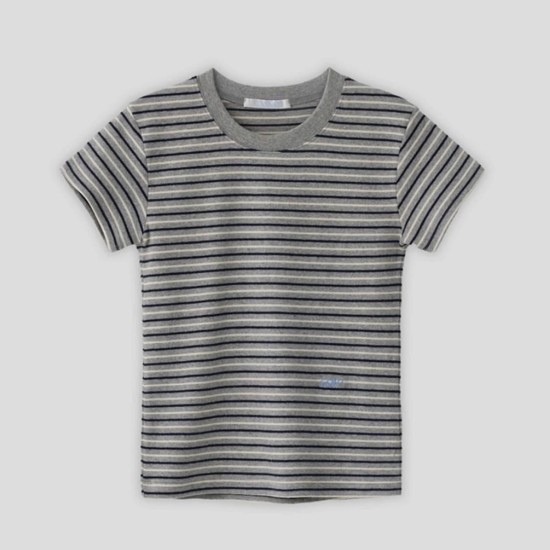 타낫 타이니 스트라이프 티 그레이 (새상품, 택O) 상품이미지1