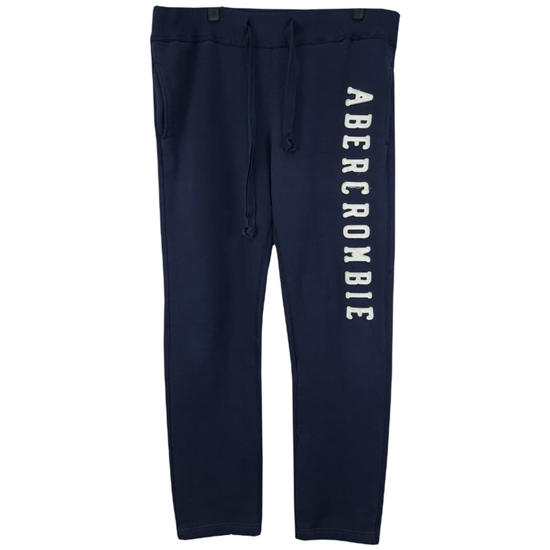 [아베크롬비] Y2K 빈티지 로고 패치 스웻 팬츠 네이비 M20042 상품이미지2