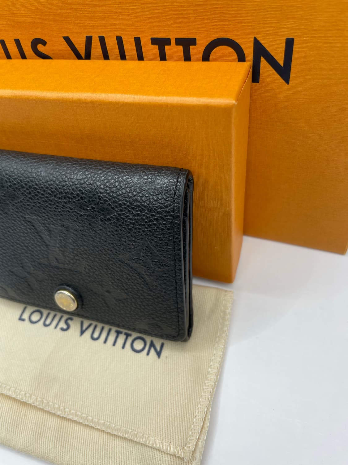 루이비통 앙프렝뜨 모노그램 카드지갑 블랙 상품이미지3