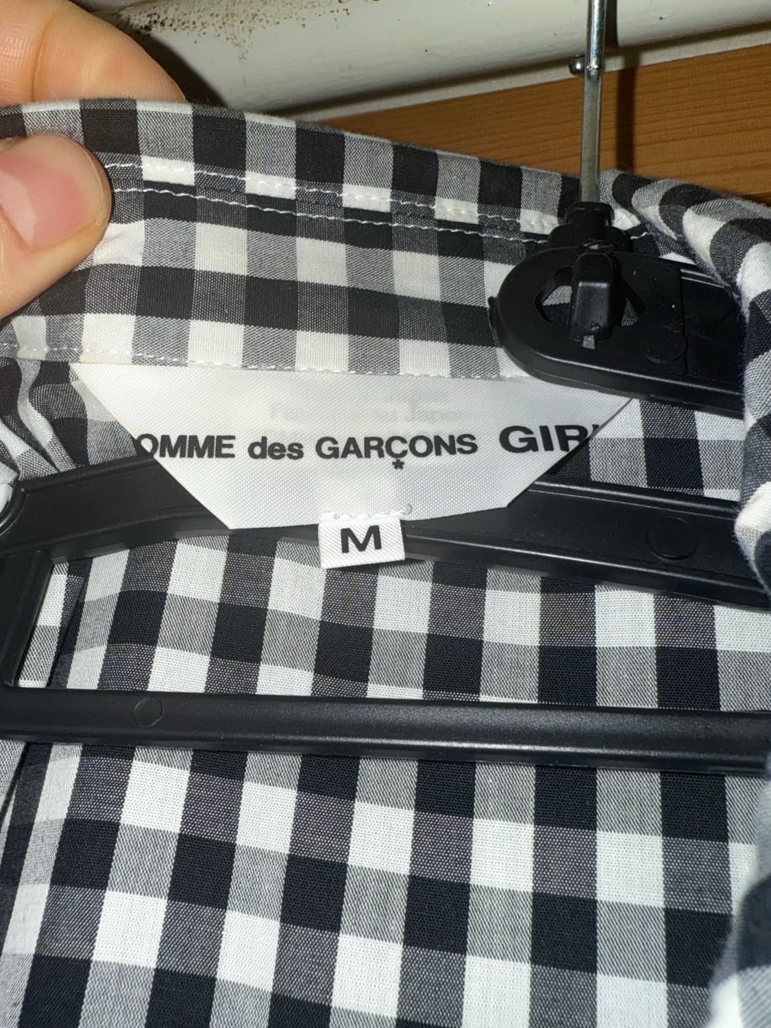 Comme des garcons girl 깅엄체크 원피스 M 상품이미지2