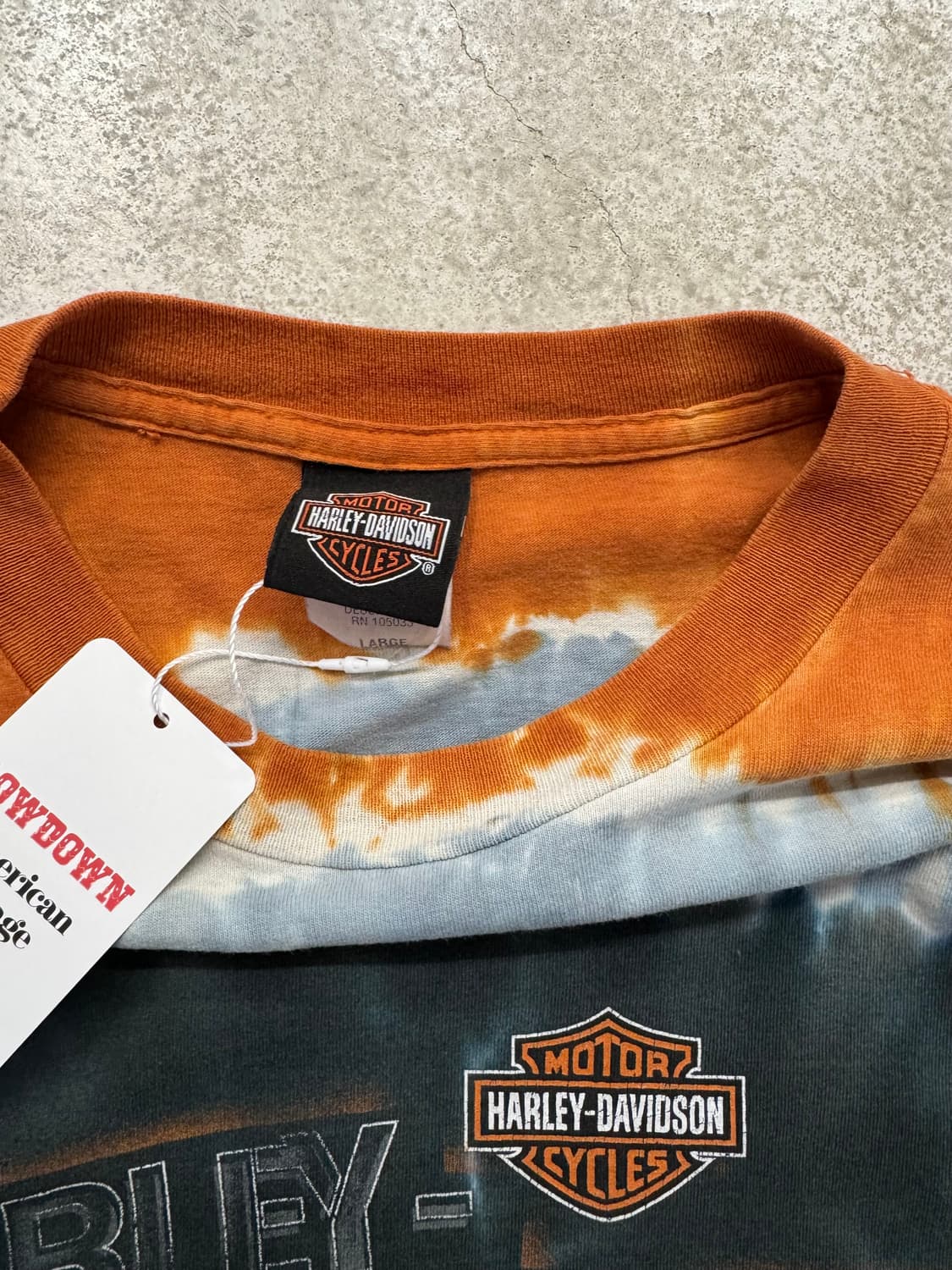 할리데이비슨 타이다잉 롱슬리브 상품이미지5