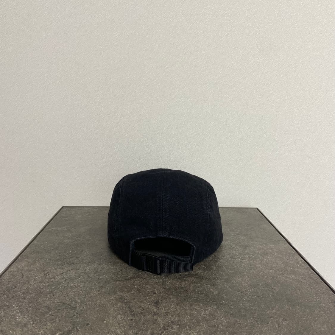 (OS) 슈프림 박스로고 캠프캡 모자 데님 블랙 상품이미지4