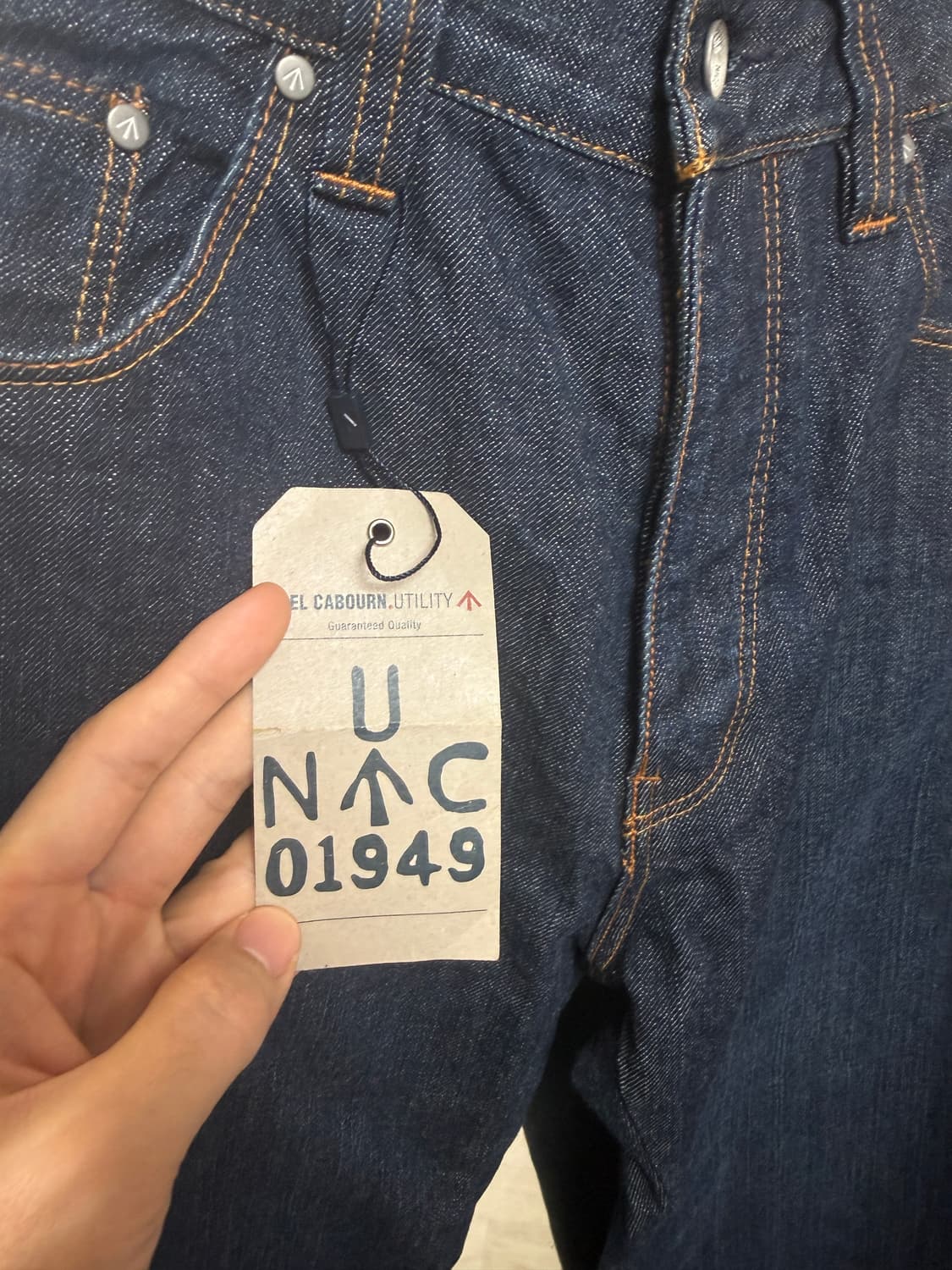 빈티지 나이젤카본 데님팬츠 상품이미지2