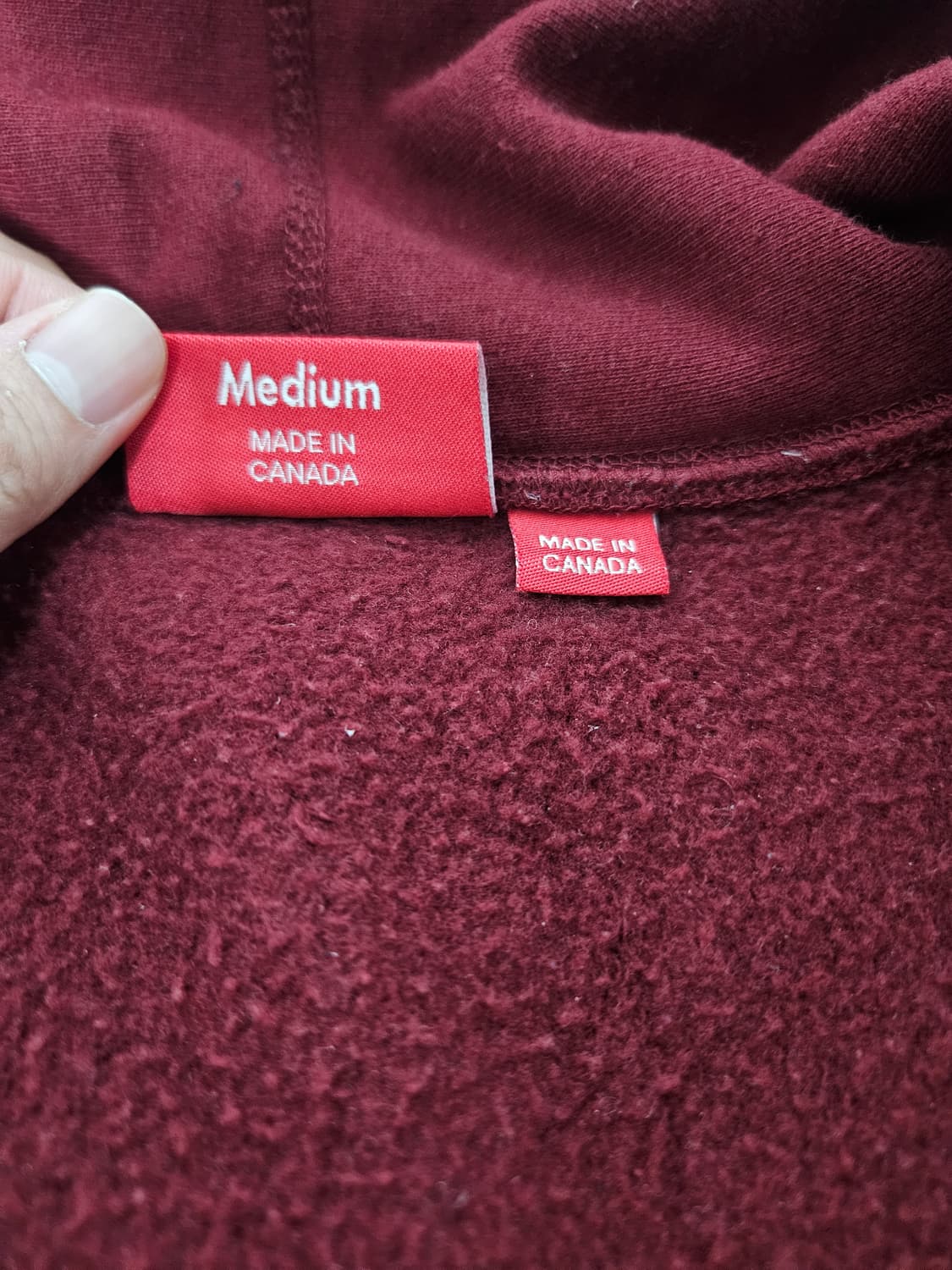 슈프림 미니박스로고 후드집업 상품이미지7