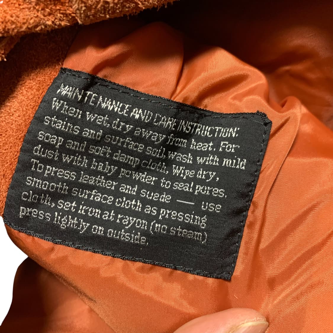 [S] 70s Montgomery Suede Leather jacket 상품이미지6