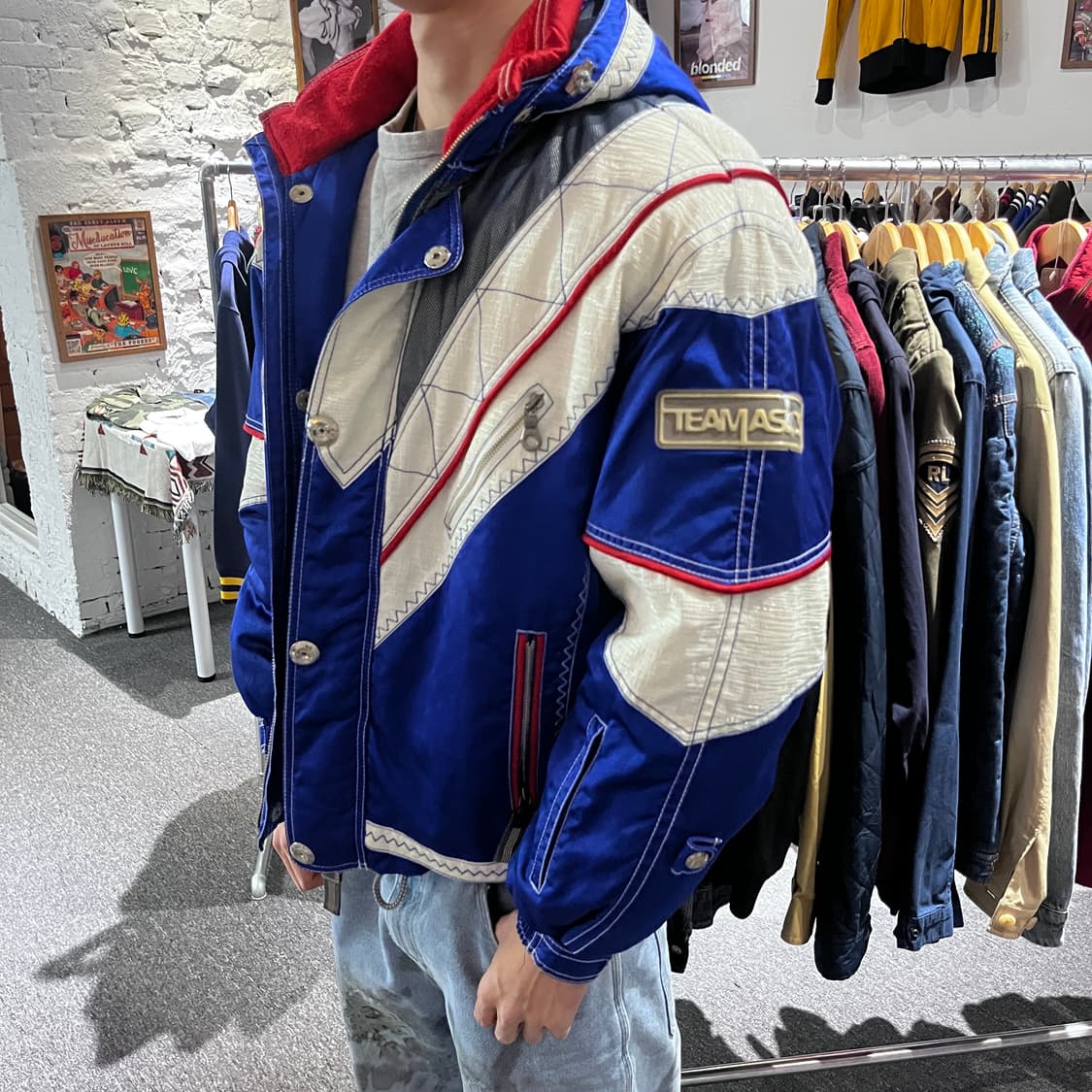 아식스 팀 아식스 올드 스키자켓 상품이미지9