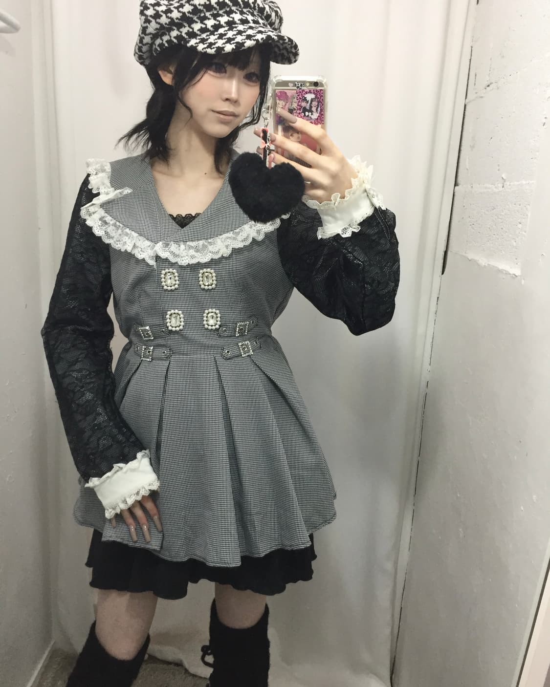 Dear my love 디마럽 큐빅 세일러 원피스 세트🎱 상품이미지1