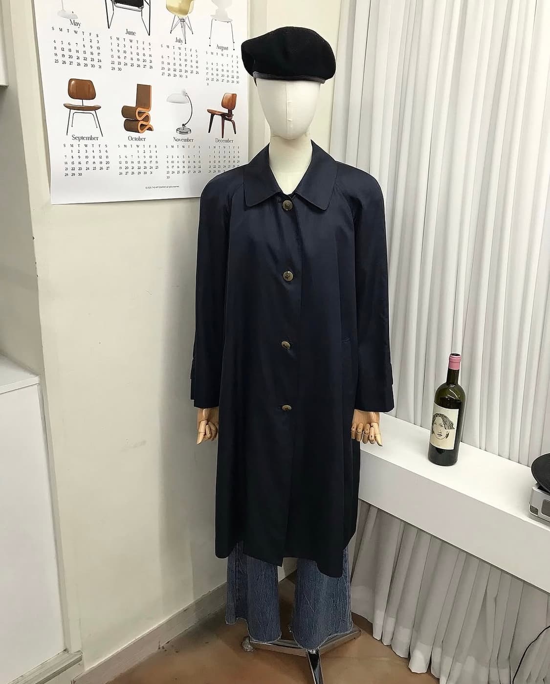 버버리 금장 로고 트렌치 코트 상품이미지3