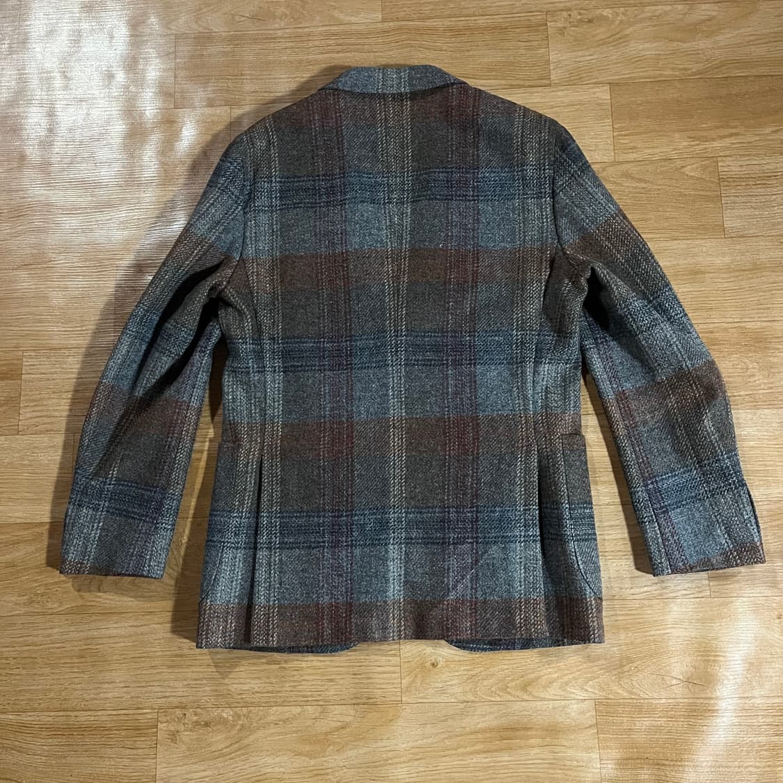 [97] 볼리올리 멀티체크 울자켓 상품이미지7