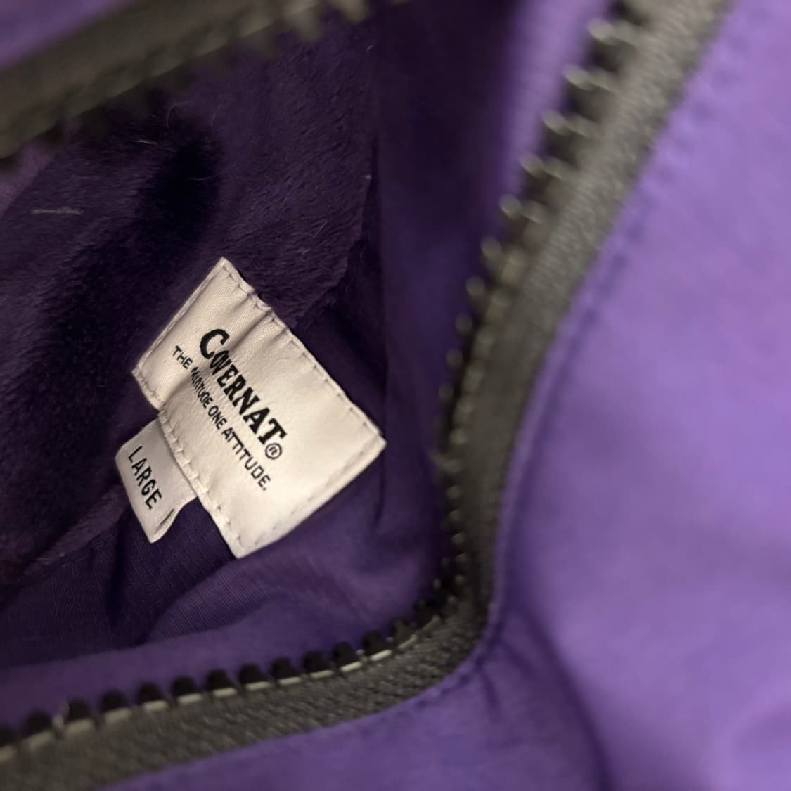 커버낫 리버시블 퍼플 푸퍼 패딩 상품이미지6