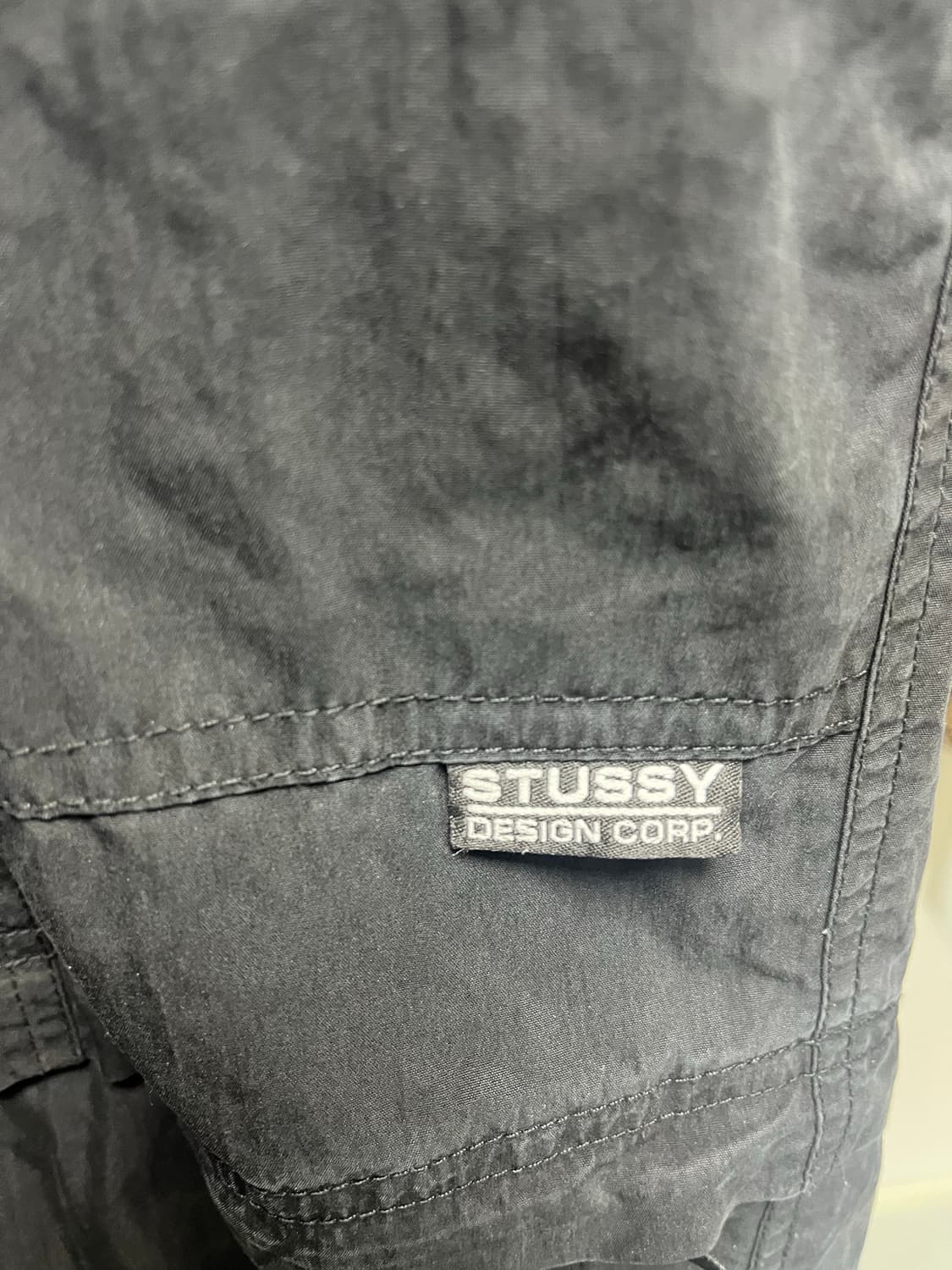 스투시 NYCO 컨버터블 팬츠 블랙 34사이즈 상품이미지7